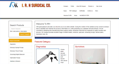 Desktop Screenshot of irhsurgical.com